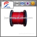 red pvc coated galvanized wire rope